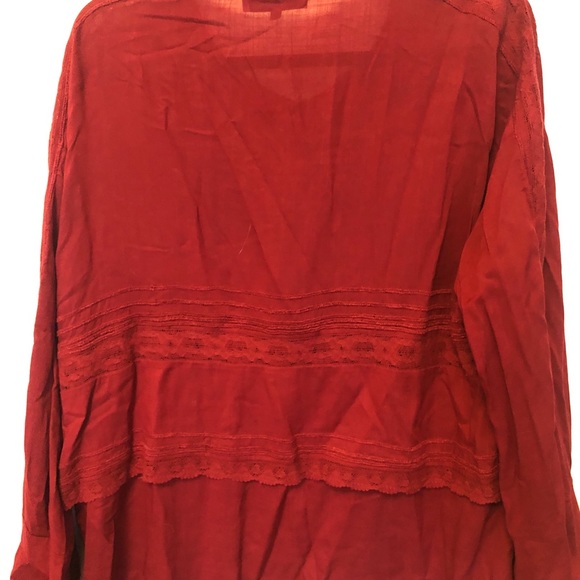 Red IRO blouse - Picture 4 of 5